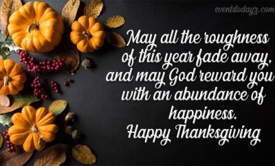 happy thanksgiving wishes image