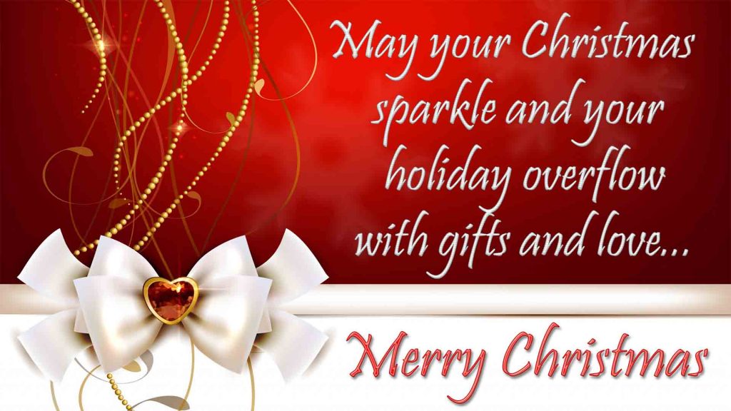 Merry Christmas Greetings & Messages HD Images Free Download