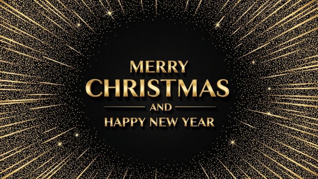 merry christmas and new year image