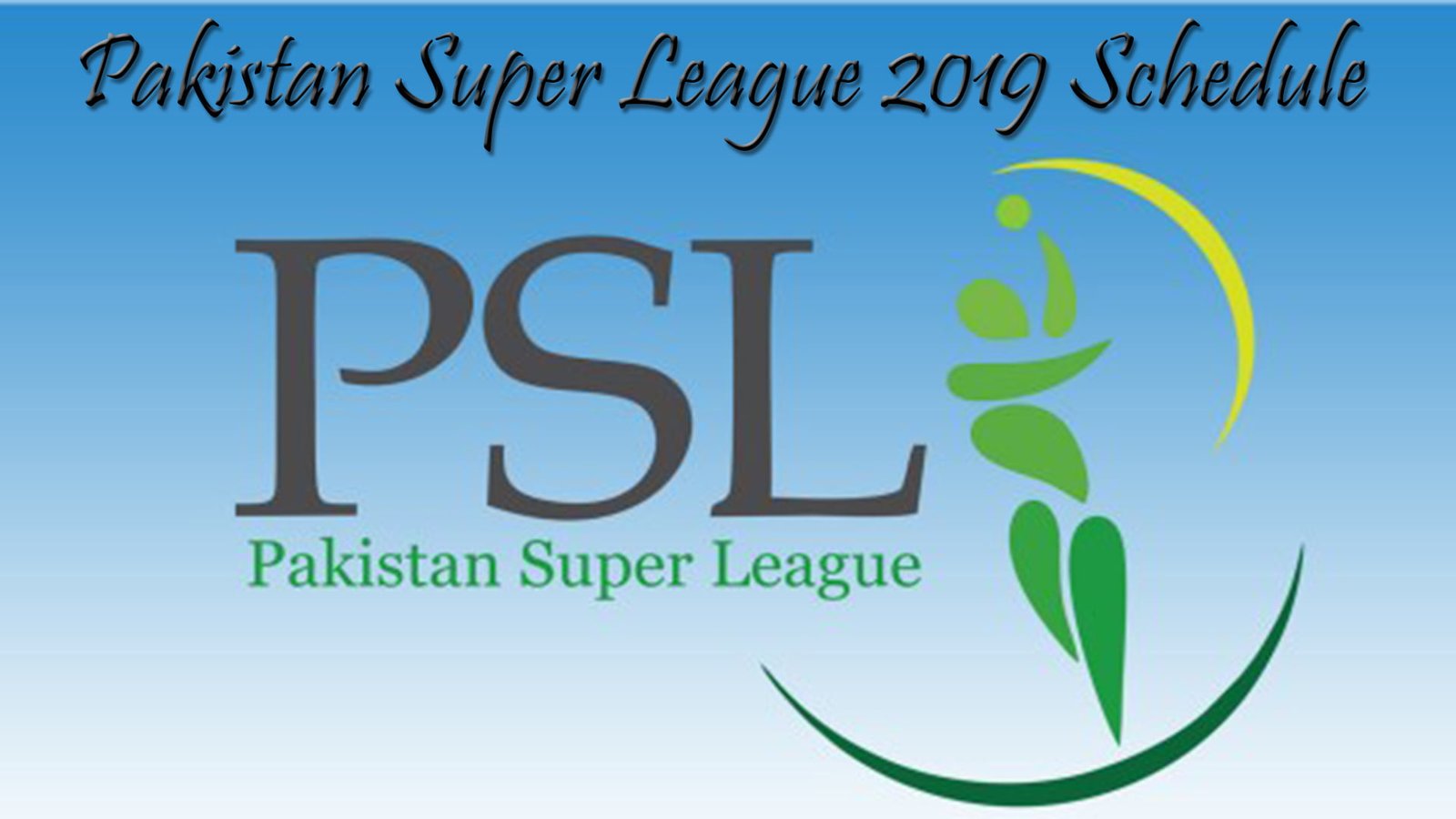 psl 2019 schedule image