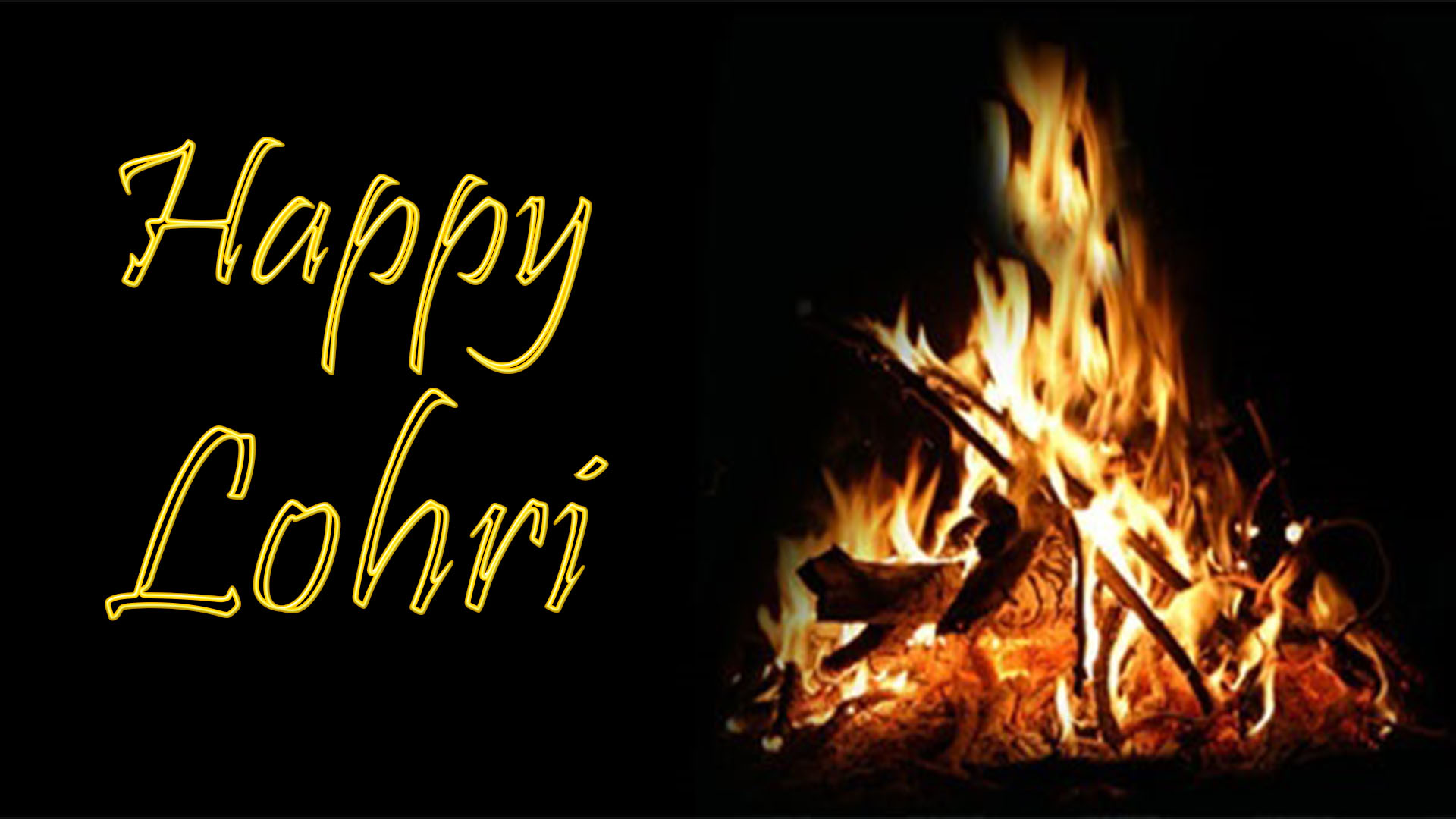 Happy Lohri Wishes & Greetings HD Images Free Download