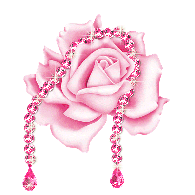 pink rose gif image