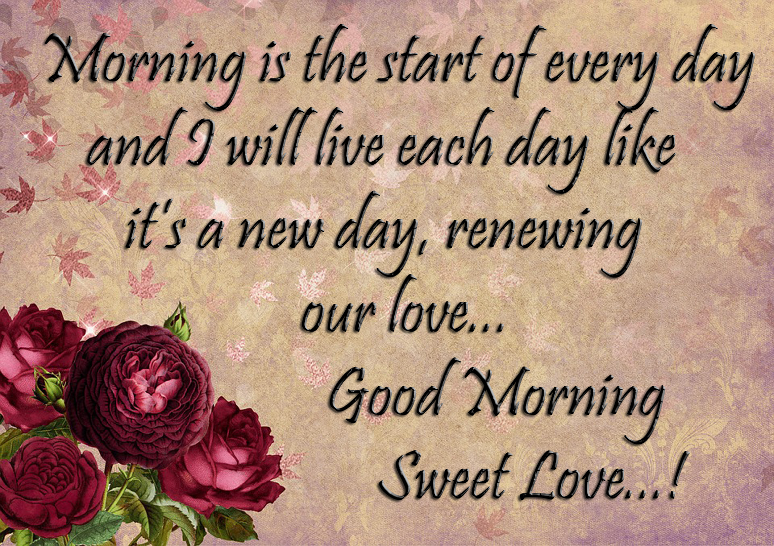 morning love messages 2019
