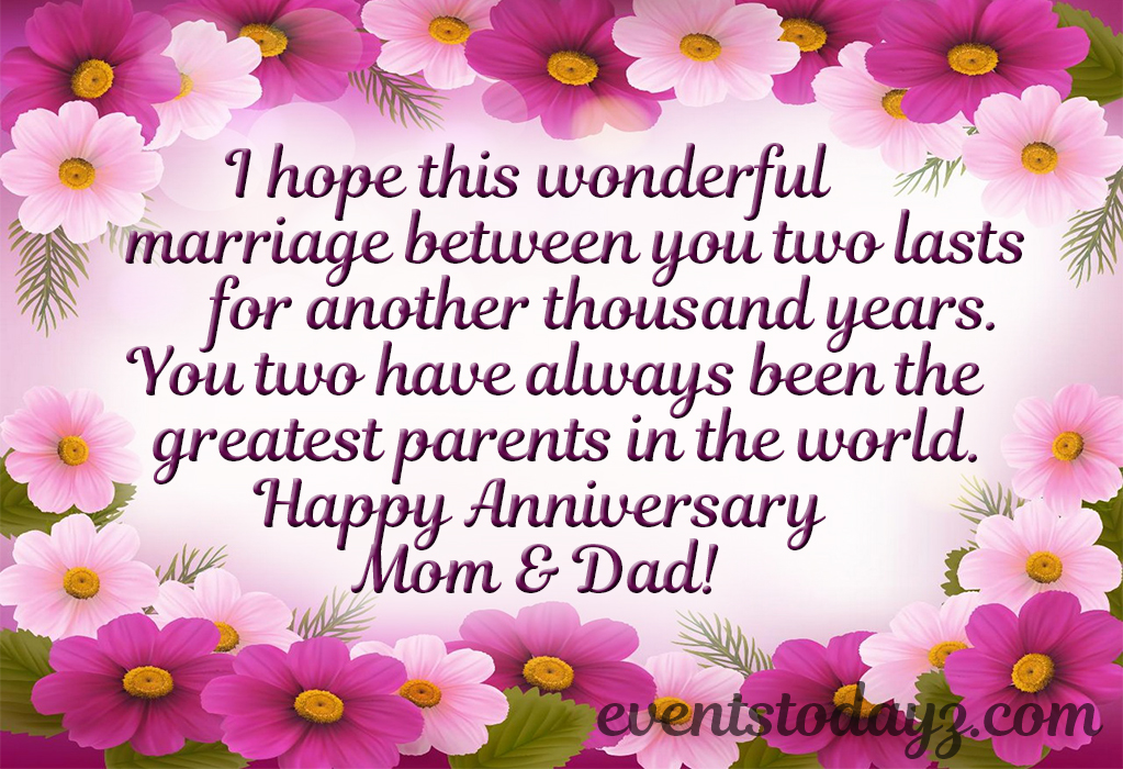 happy anniversary mama papa image with wishes