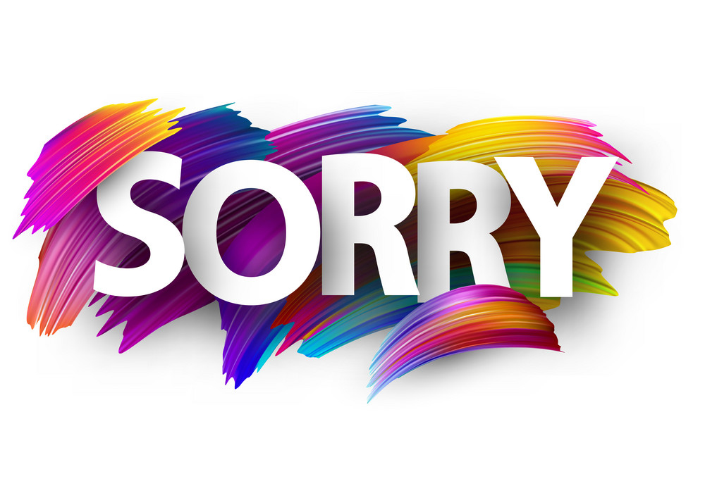 cool sorry images free download