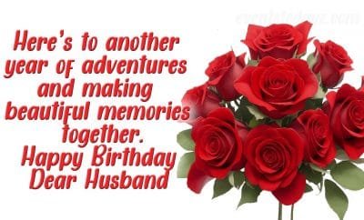 happy birthday husband image