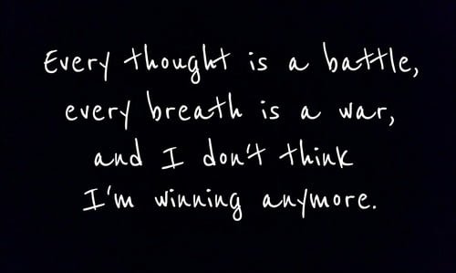 Feel Like Dying Quotes Sad Depression Quotes For Loved Ones