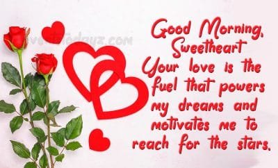 good morning sweetheart image