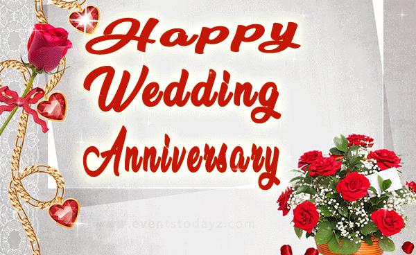 Happy Anniversary Wishes, Quotes, Messages for Husband & Wife| Anniversary  GIF