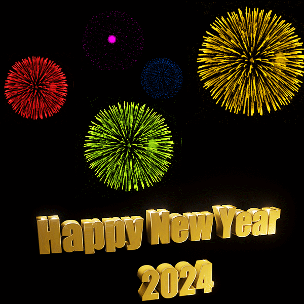 Beautiful Happy New Year 2025 GIF, Wishes & Quotes