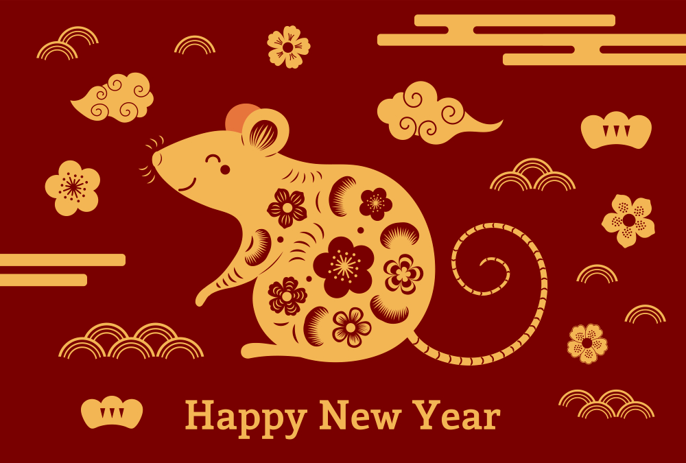 Happy New Year Chinese 2020