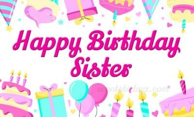 happy birthday sister image