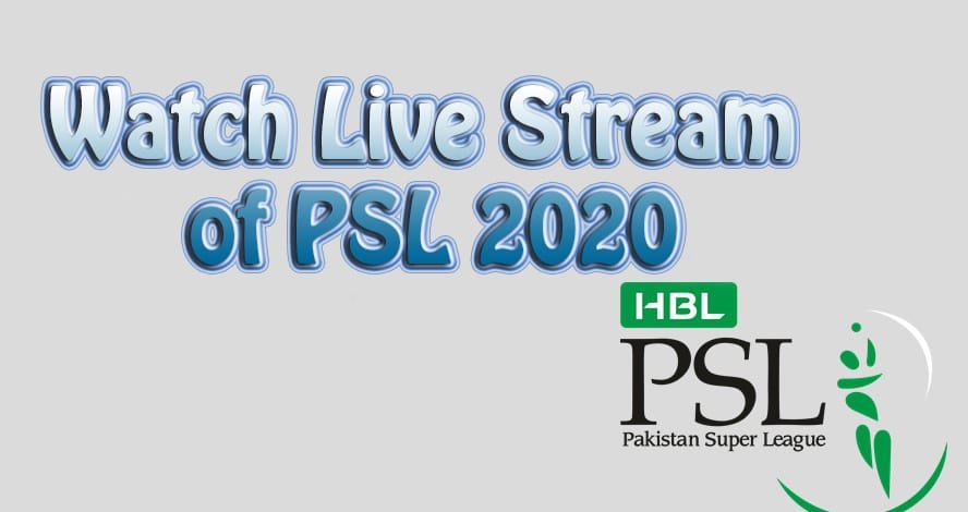 psl 2020 live streaming