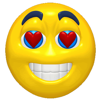 heart eyes emojis gif pack