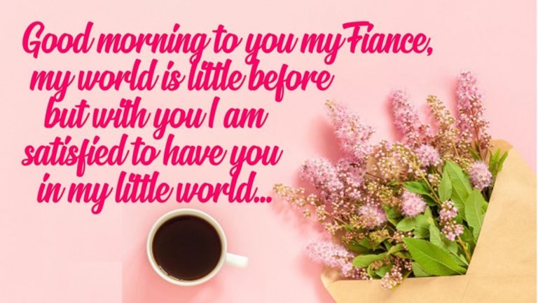 morning wishes for fiance image