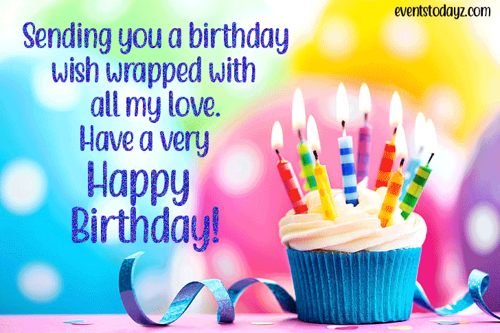 New Happy Birthday GIF Images With Beautiful Wishes