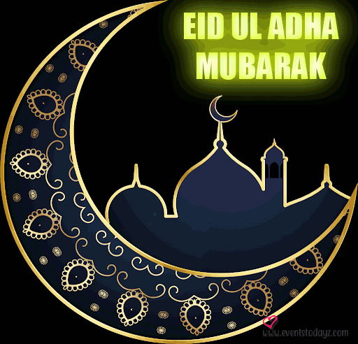 Happy Eid Ul Adha Wishes, Quotes, greeting, Messages With GIF Animated  images