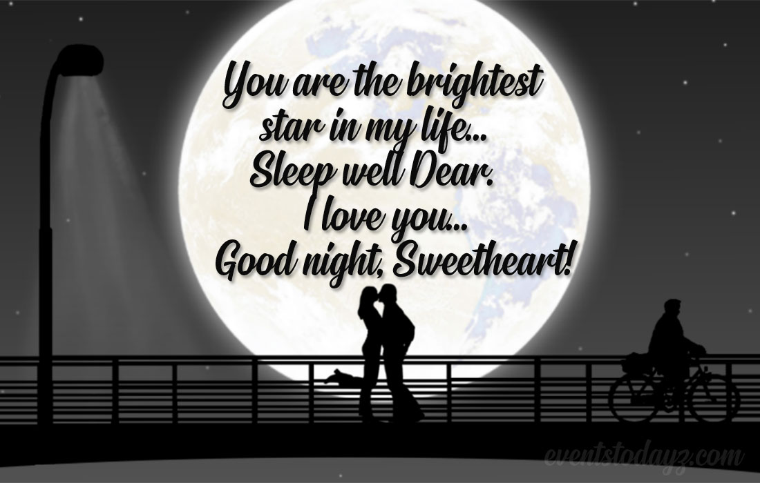 good night wishes for love