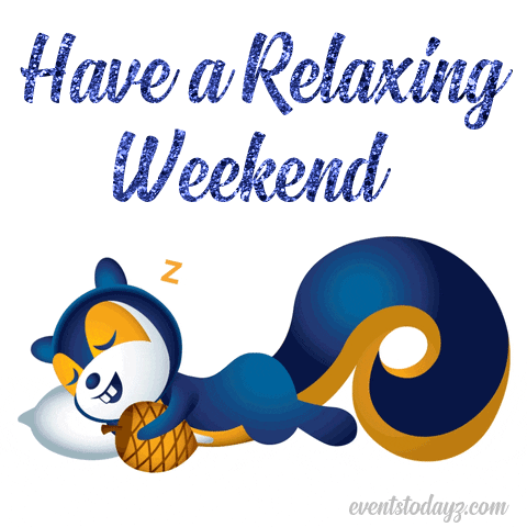 Happy Weekend GIF Animations & Moving Images With Wishes Messages