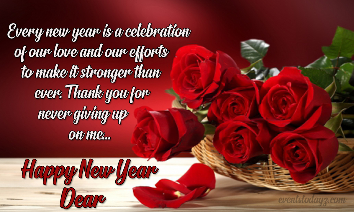 happy new year my love dear