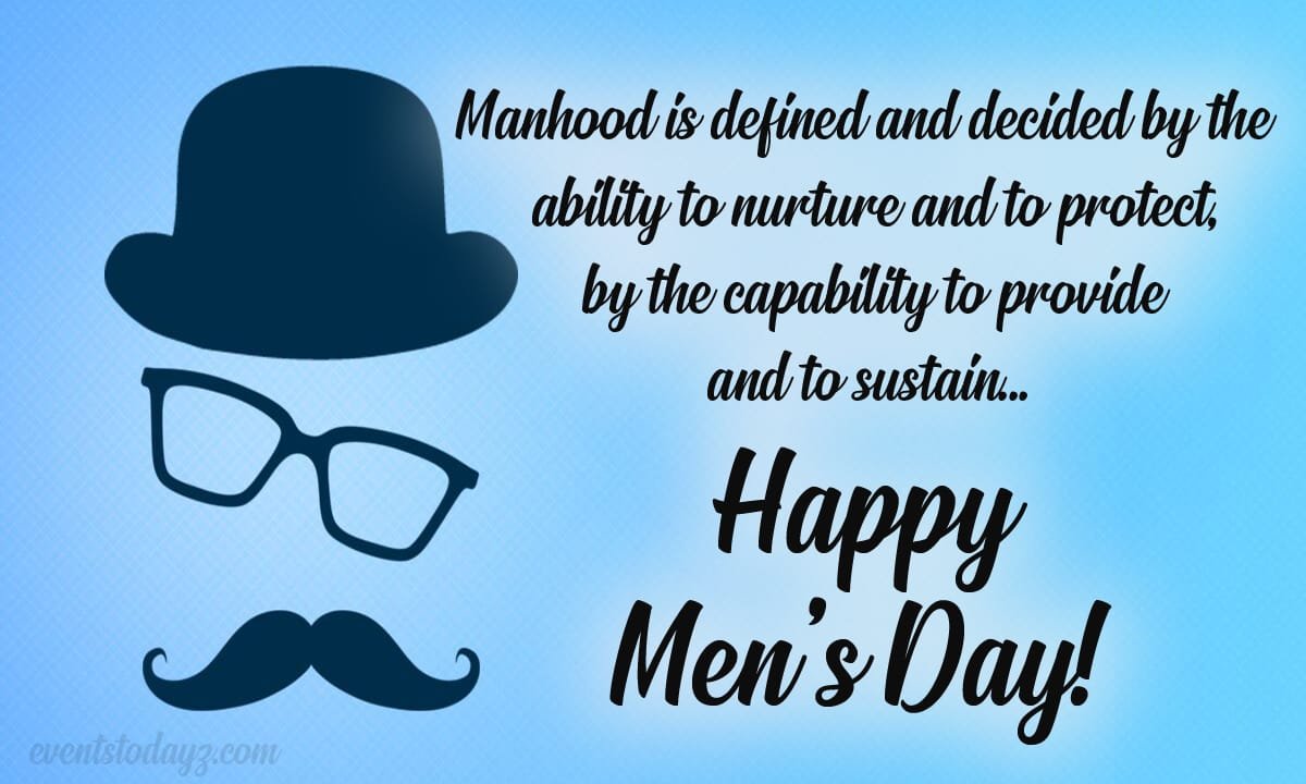 mens day wishes image