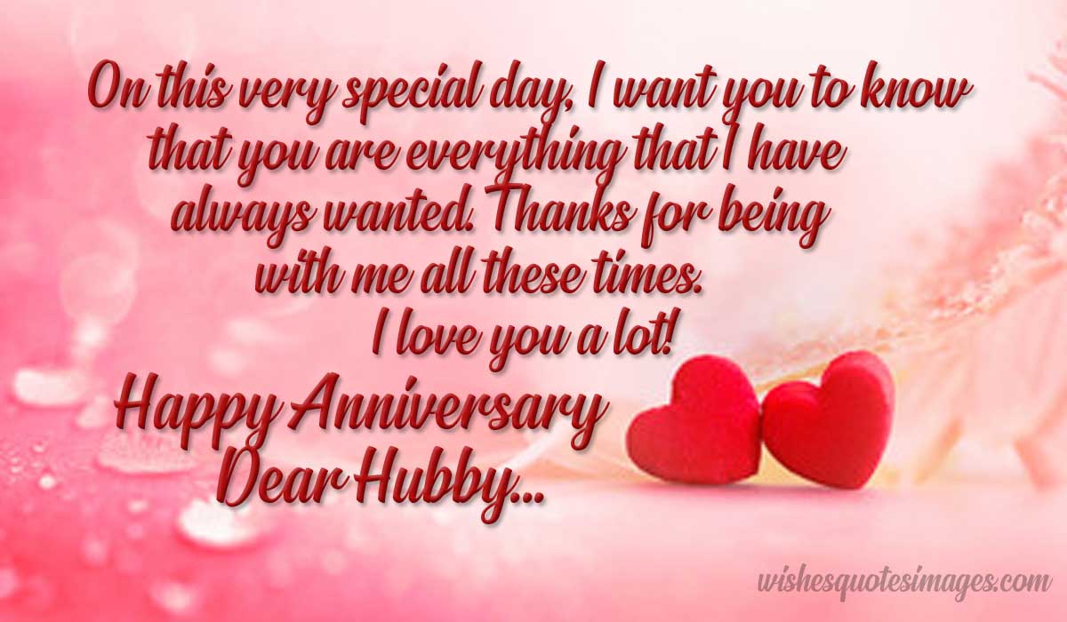 Happy Anniversary Wishes For Husband | Anniversary Love Messages