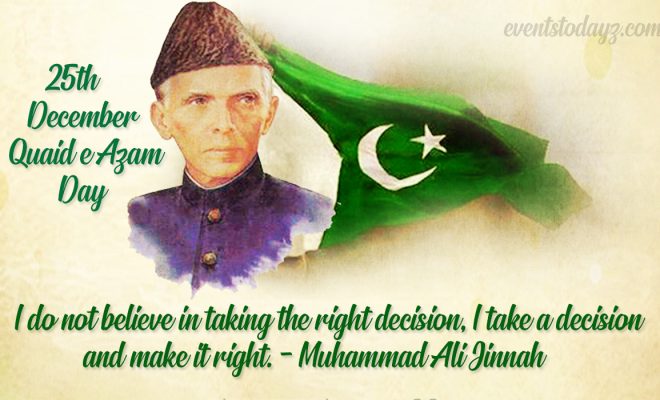 Quaid E Azam Day Quotes & Whatsapp Status Images | 25th December