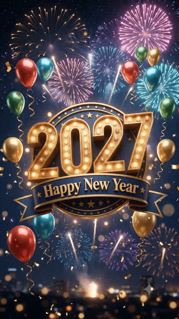 new year gif animation