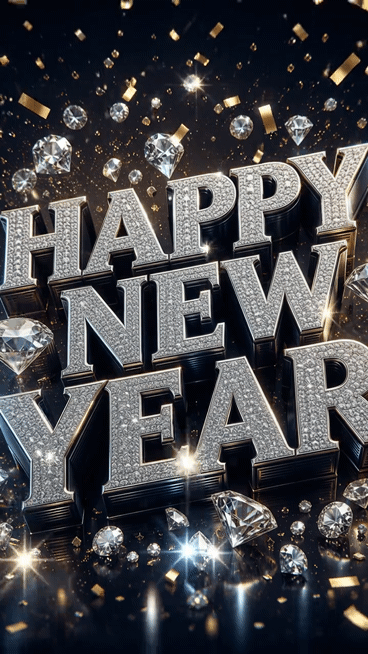 happy new year gif animation