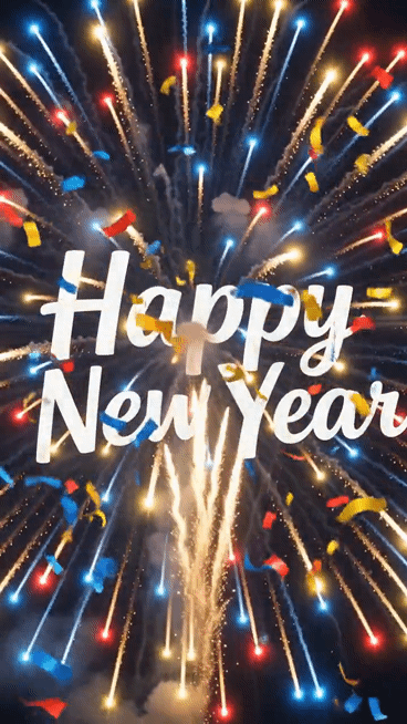new year gif animation