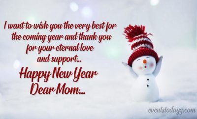 new year message for mother