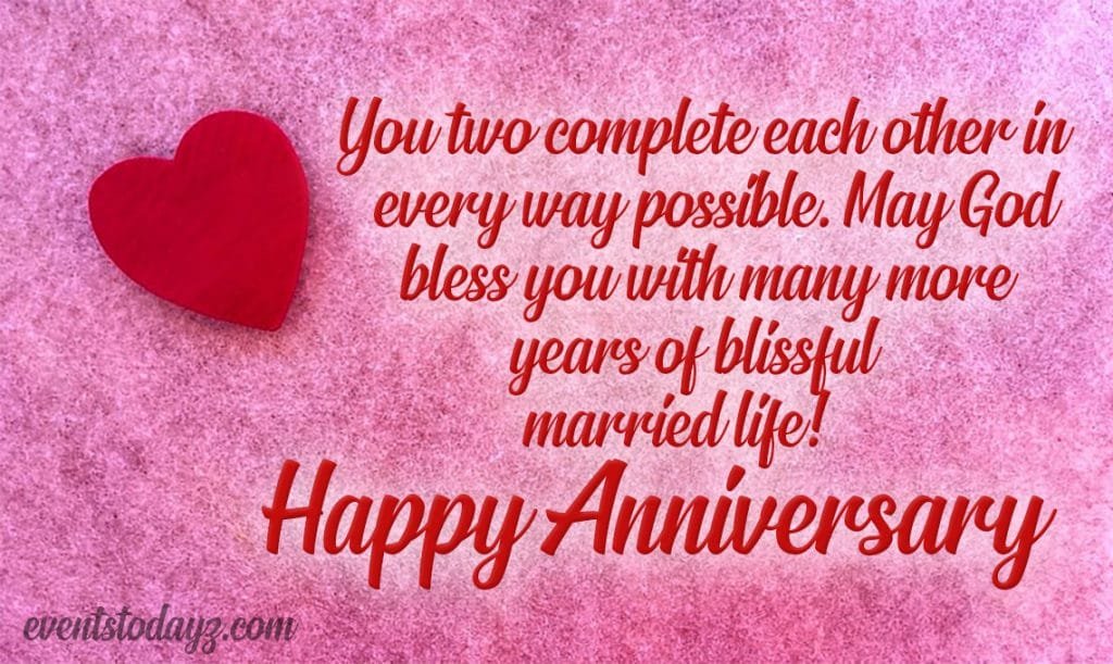 Anniversary wish