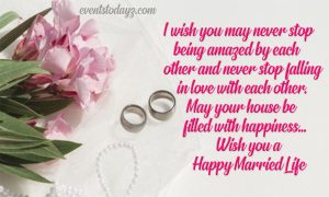 Happy Married Life Wishes & Quotes With Images 2024