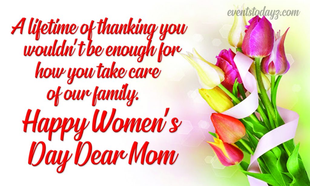 women day wishes for mother