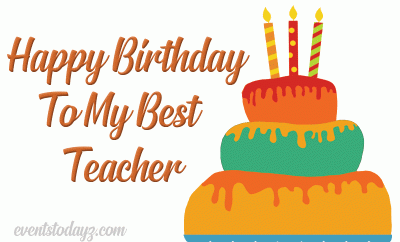 happy birthday teacher gif animations