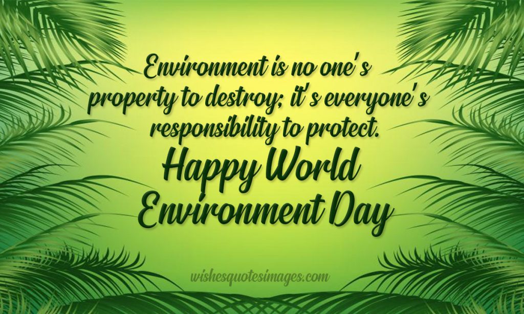 world environment day quotes image