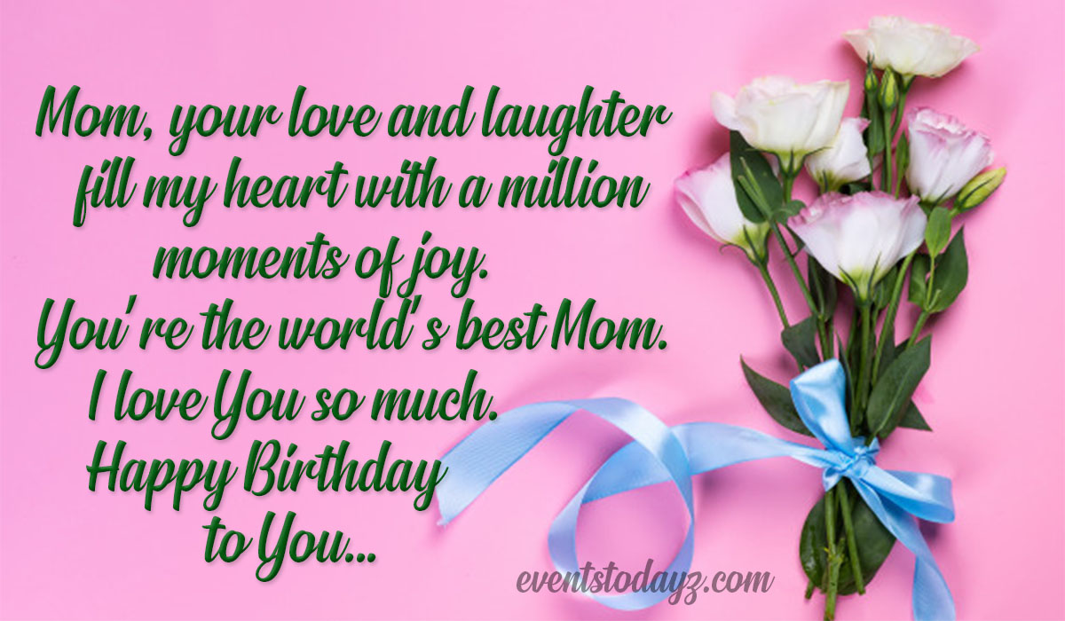 Happy Birthday Mother | Birthday Wishes & Messages For Mom