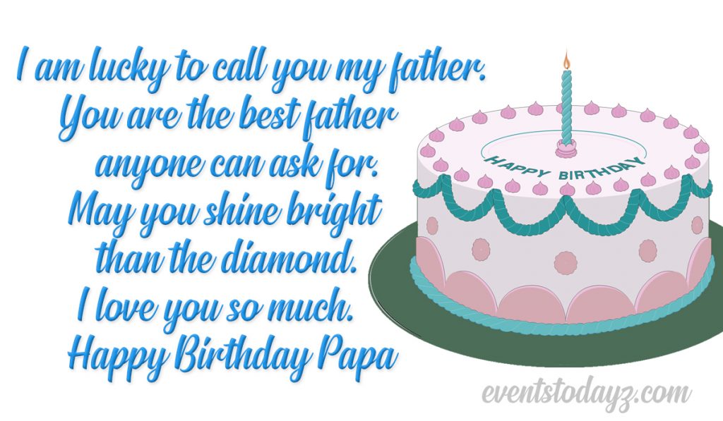 birthday wishes for papa