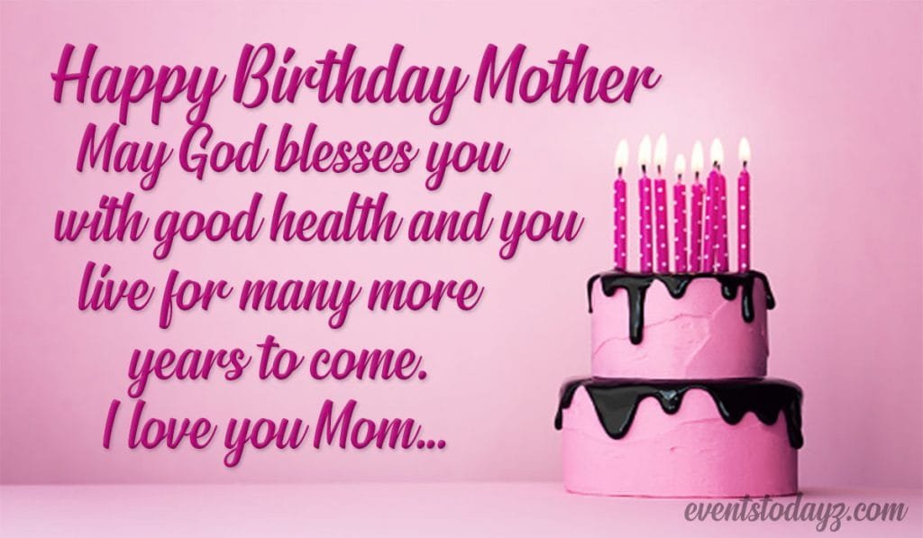 happy bday mother image