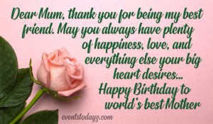 Happy Birthday Mother | Birthday Wishes & Messages For Mom