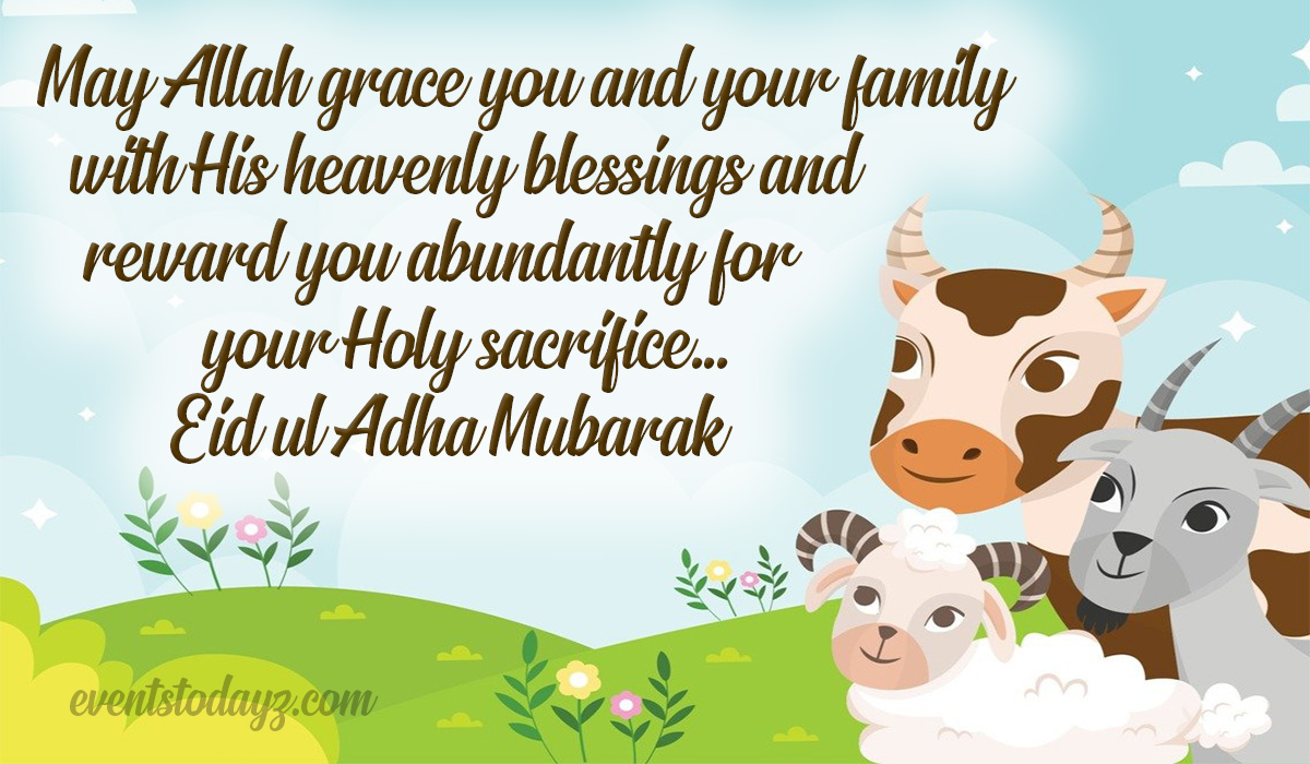 Bakra Eid Mubarak Wishes, Quotes & Messages | Eid Ul Adha Mubarak