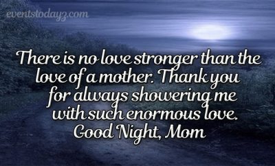 good night dear mom image