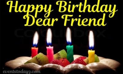 happy birthday image for friend