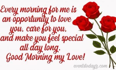 good morning quotes for love