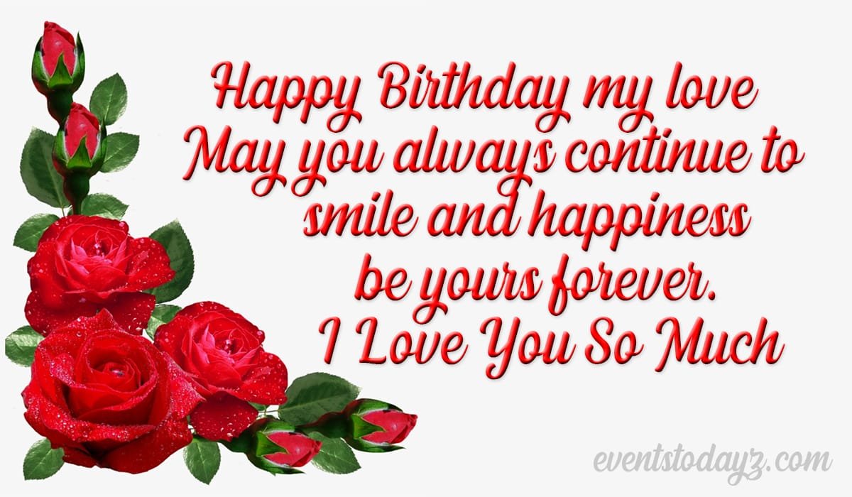 Happy Birthday Love Quotes & Messages With Images