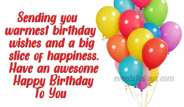 happy birthday to you