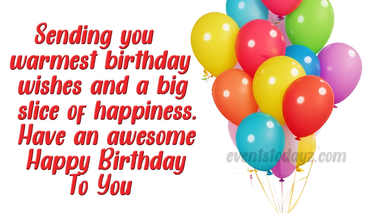 happy birthday to you