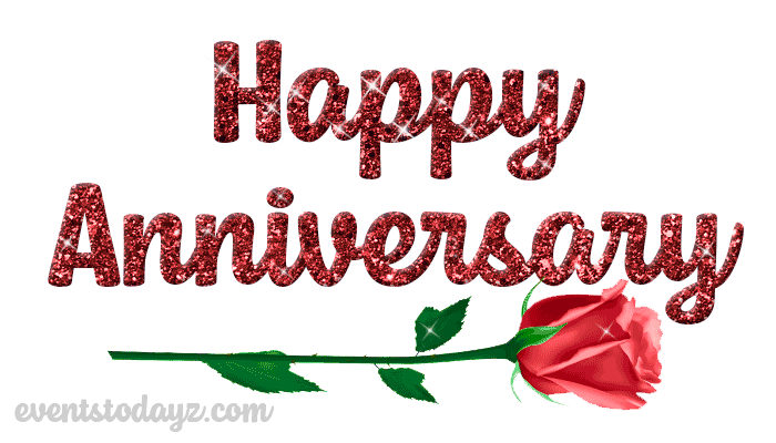 Happy Anniversary GIF Animated Images 2023 With Wishes