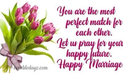 happy marriage wishes image