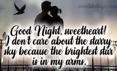 good night love quotes image
